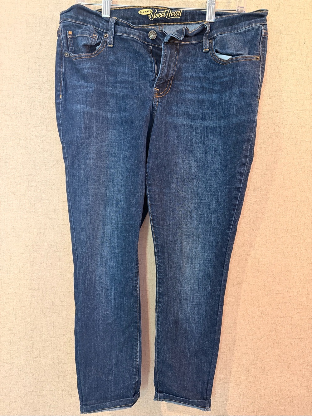 Old Navy The Sweetheart Dark Wash Straight Leg Jeans